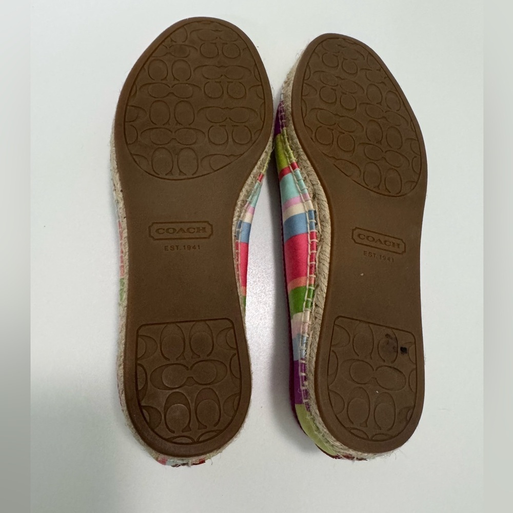 Coach Royce Hamptons Espadrilles Size 7B - Picture 8 of 9